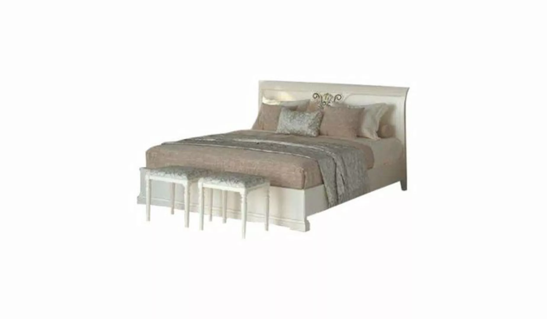 JVmoebel Bett, Bett Design Betten Ehe 180x200cm Schlaf Zimmer Doppel Barock günstig online kaufen