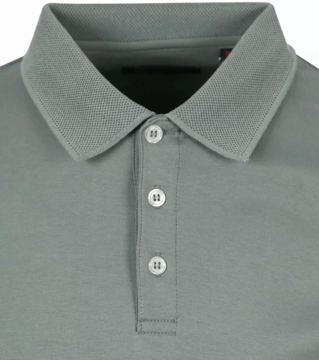 Suitable Liquid Poloshirt Grün - Größe M günstig online kaufen