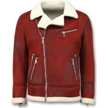 Tony Backer  Lederjacken Shearling Jacke Lammfell Lammy Coat günstig online kaufen