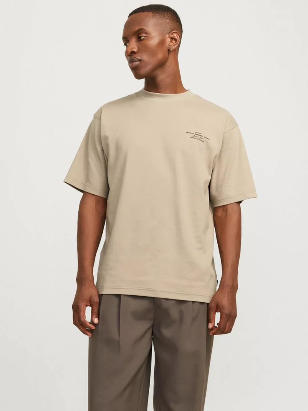 Jack & Jones Rundhalsshirt JPRBLACHAD BRANDING SS CREW NECK TEE SN günstig online kaufen