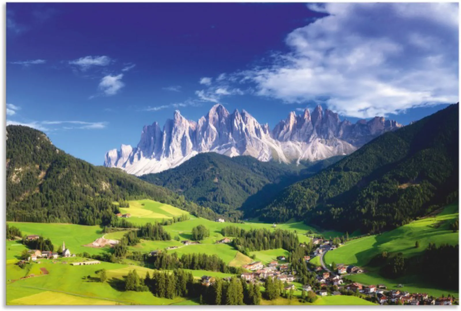 Artland Wandbild "Südtirol", Berge & Alpenbilder, (1 St.), als Alubild, Lei günstig online kaufen