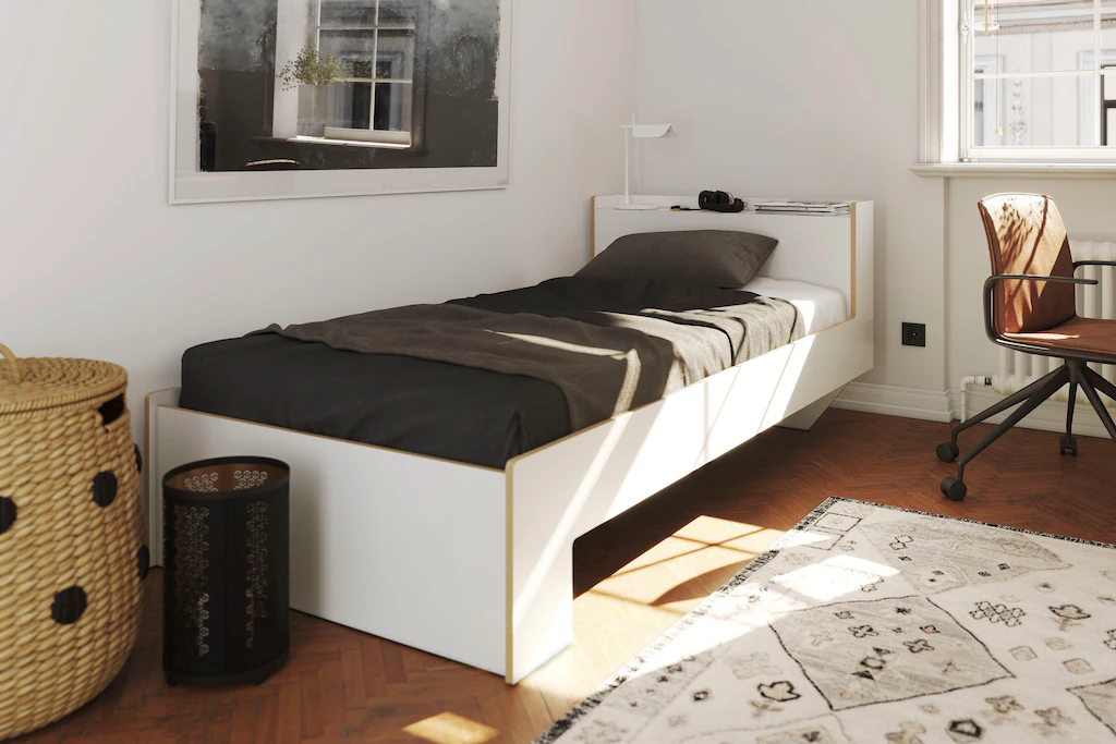 Müller SMALL LIVING Bett "NOOK", in zwei Breiten, Design by Michael Hilgers günstig online kaufen