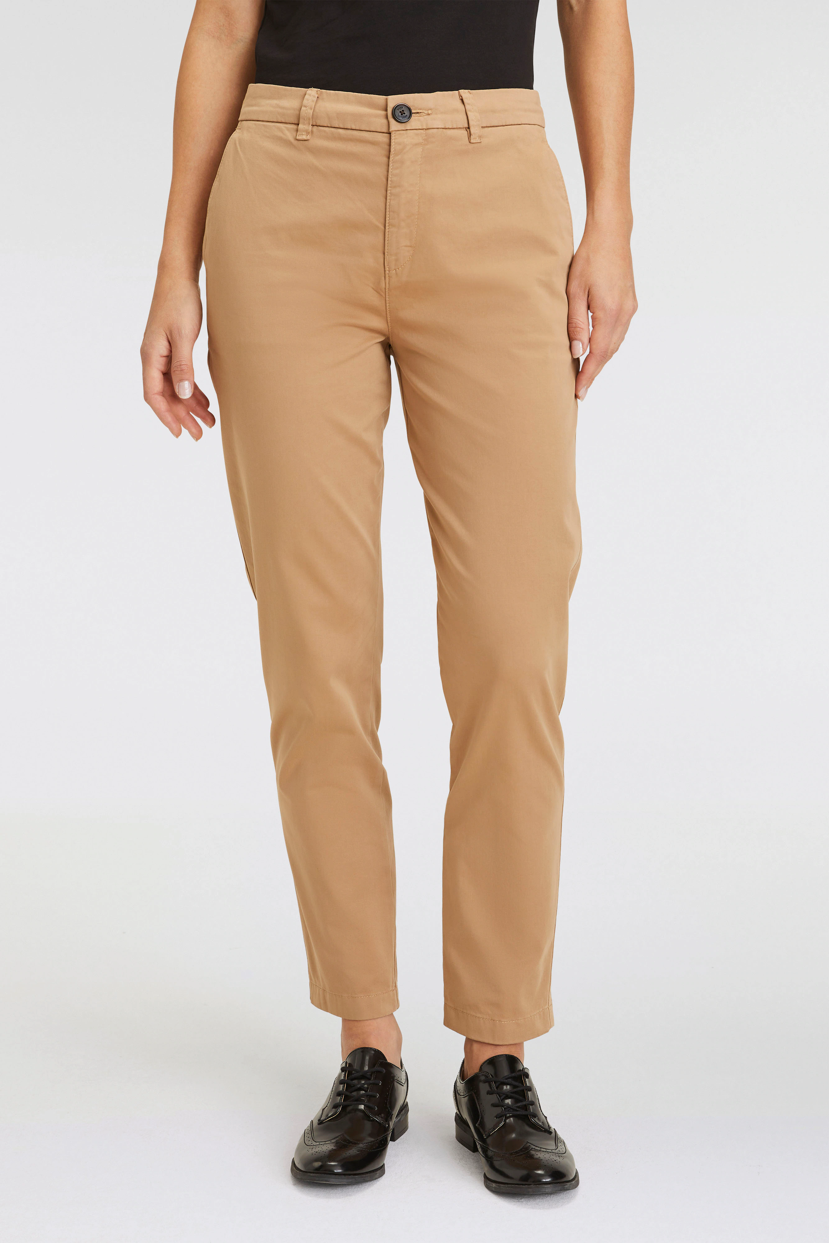 BOSS ORANGE Webhose "Tachini Premium Damenmode", mit Leder-Brandlabel am hi günstig online kaufen