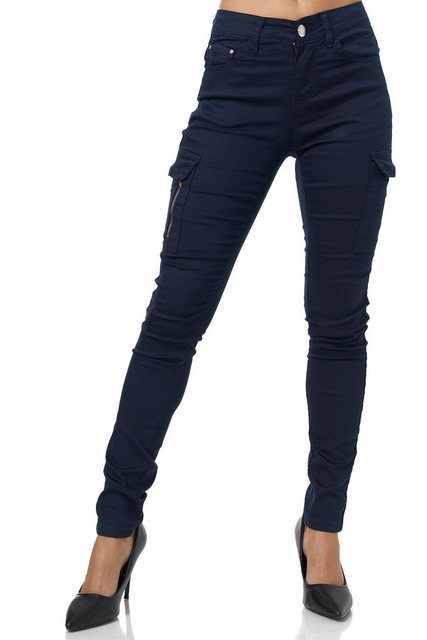 Elara Cargohose Elara Damen Cargo Jeans (1-tlg) günstig online kaufen