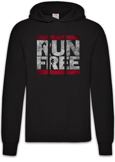 Urban Backwoods Hoodie Run Free Herren Hoodie Parcours Parkour Sport Extrem günstig online kaufen