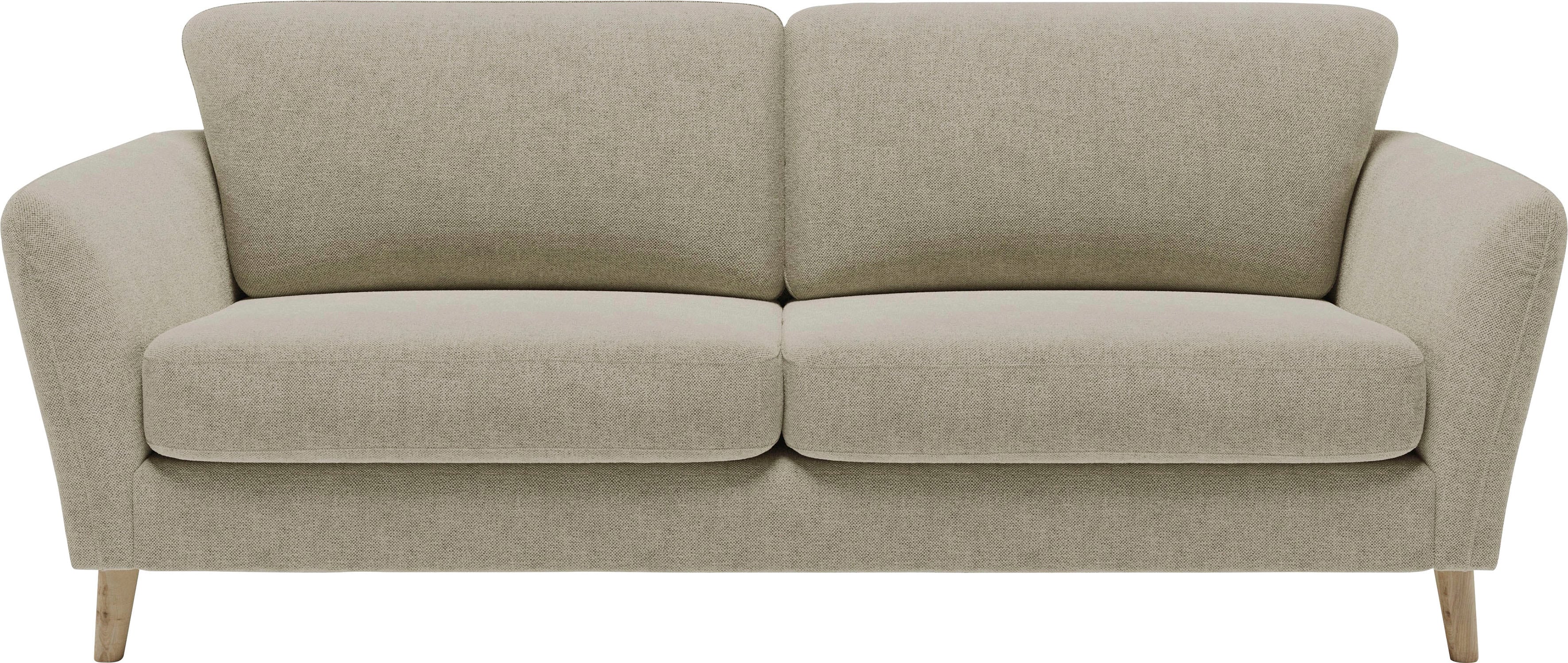 Home affaire 3-Sitzer "MARSEILLE Sofa 206 cm", mit Massivholzbeinen aus Eic günstig online kaufen