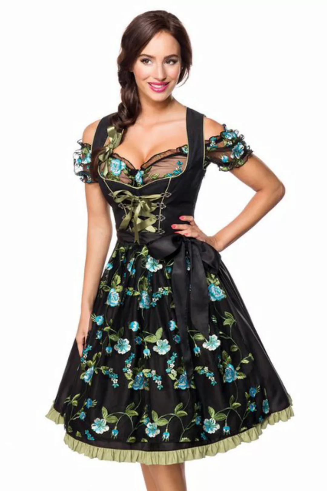 Dirndline Dirndl Dirndl Tracht Kleid Wiesn Wasn Oktoberfest Volksfest Bayer günstig online kaufen