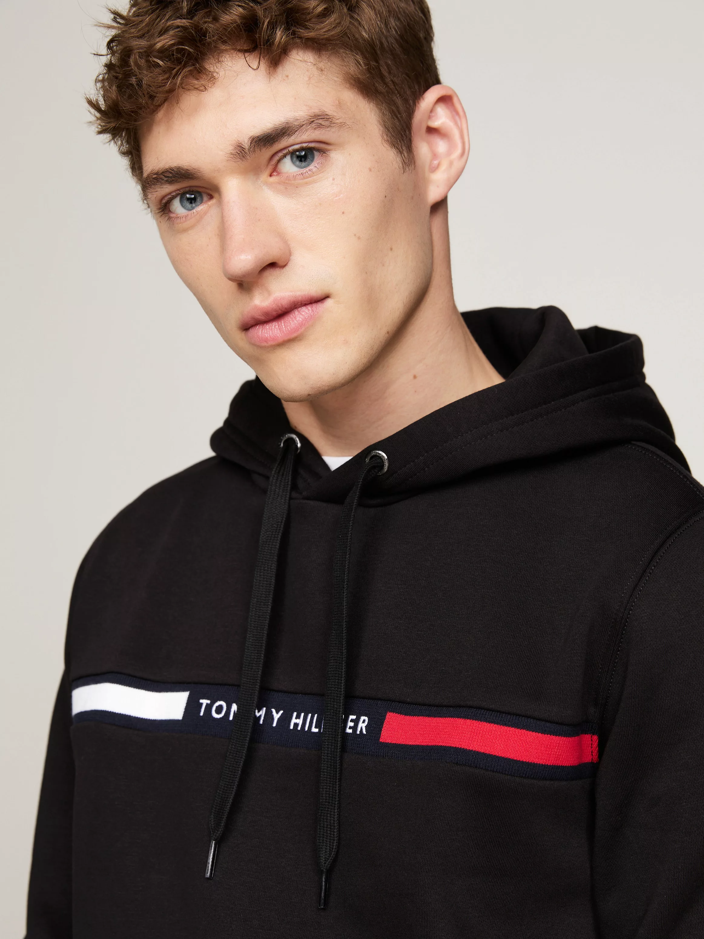 Tommy Hilfiger Kapuzensweatshirt HILFIGER CHEST INSERT HOODY mit Kapuze, Kä günstig online kaufen