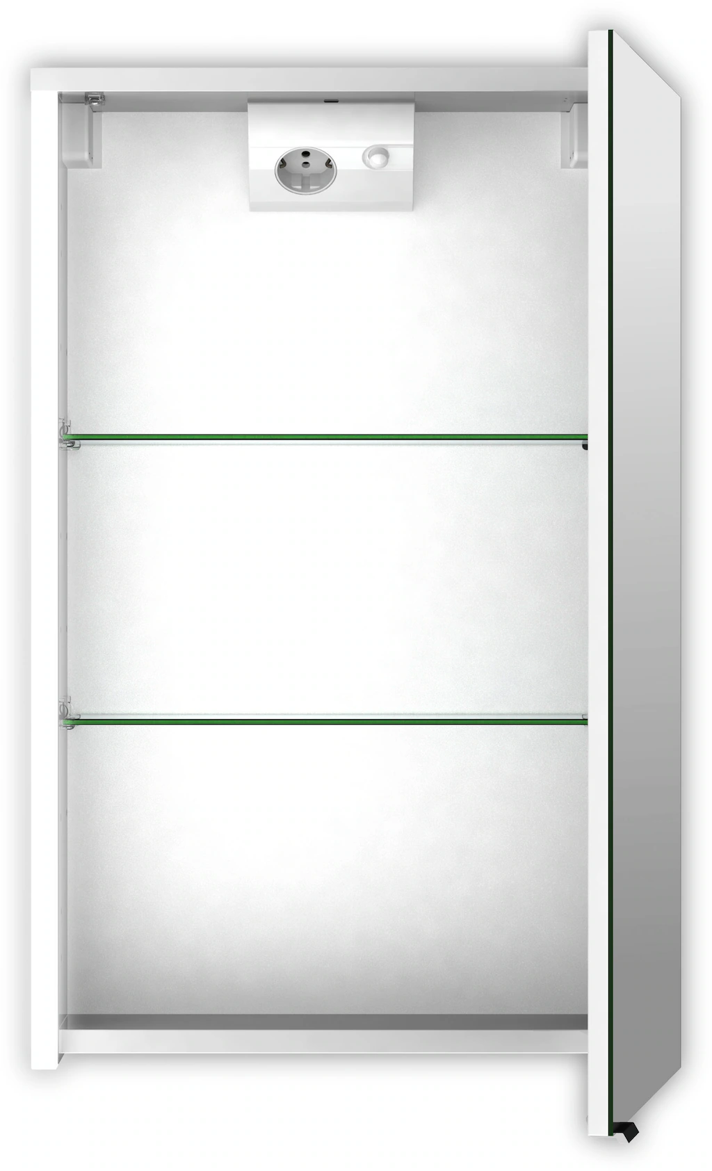 jokey Spiegelschrank "Gabun 2L", weiß, 40 cm Breite günstig online kaufen