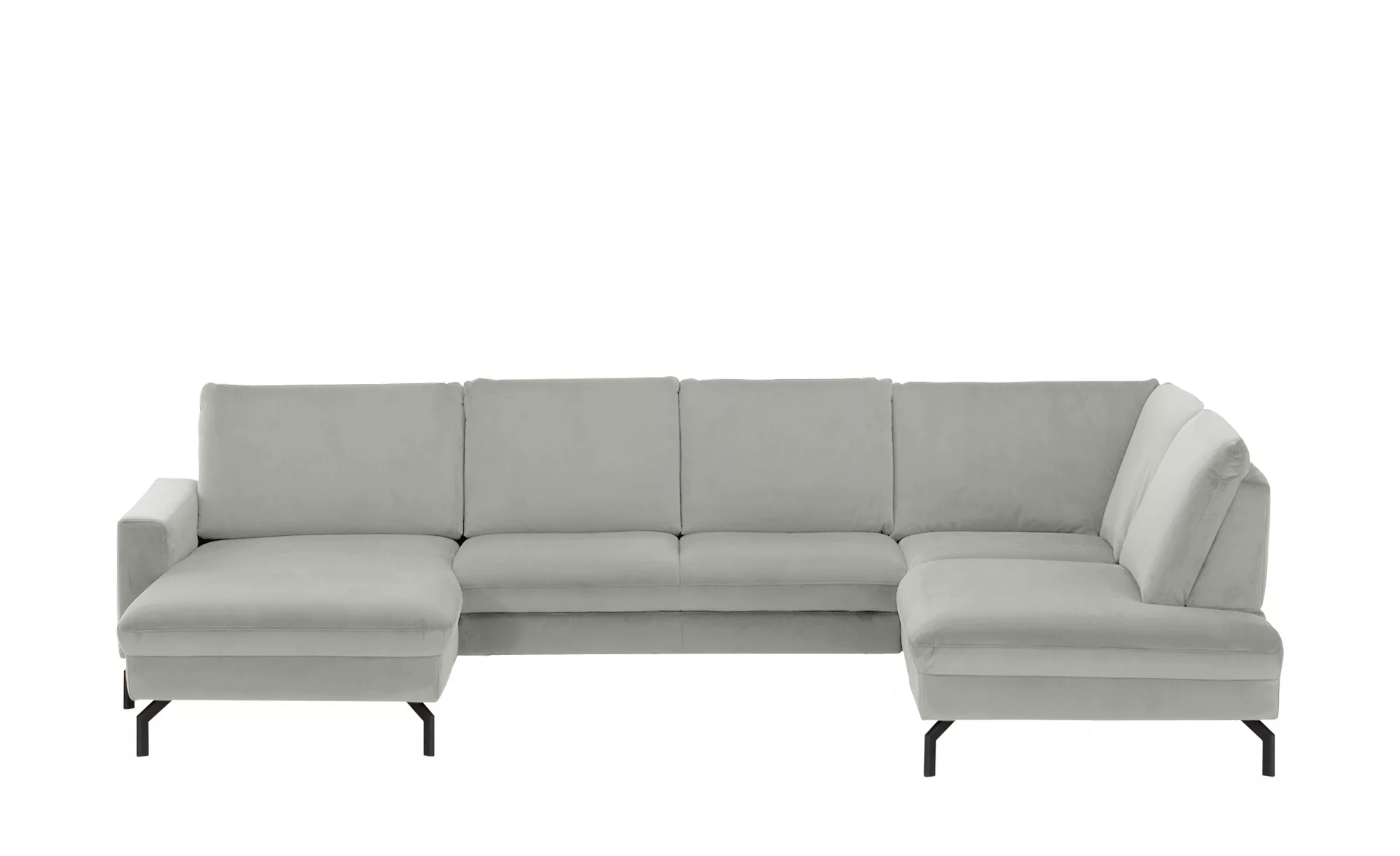 meinSofa Wohnlandschaft  Grace ¦ grau ¦ Maße (cm): B: 332 H: 89 T: 220.0 Po günstig online kaufen