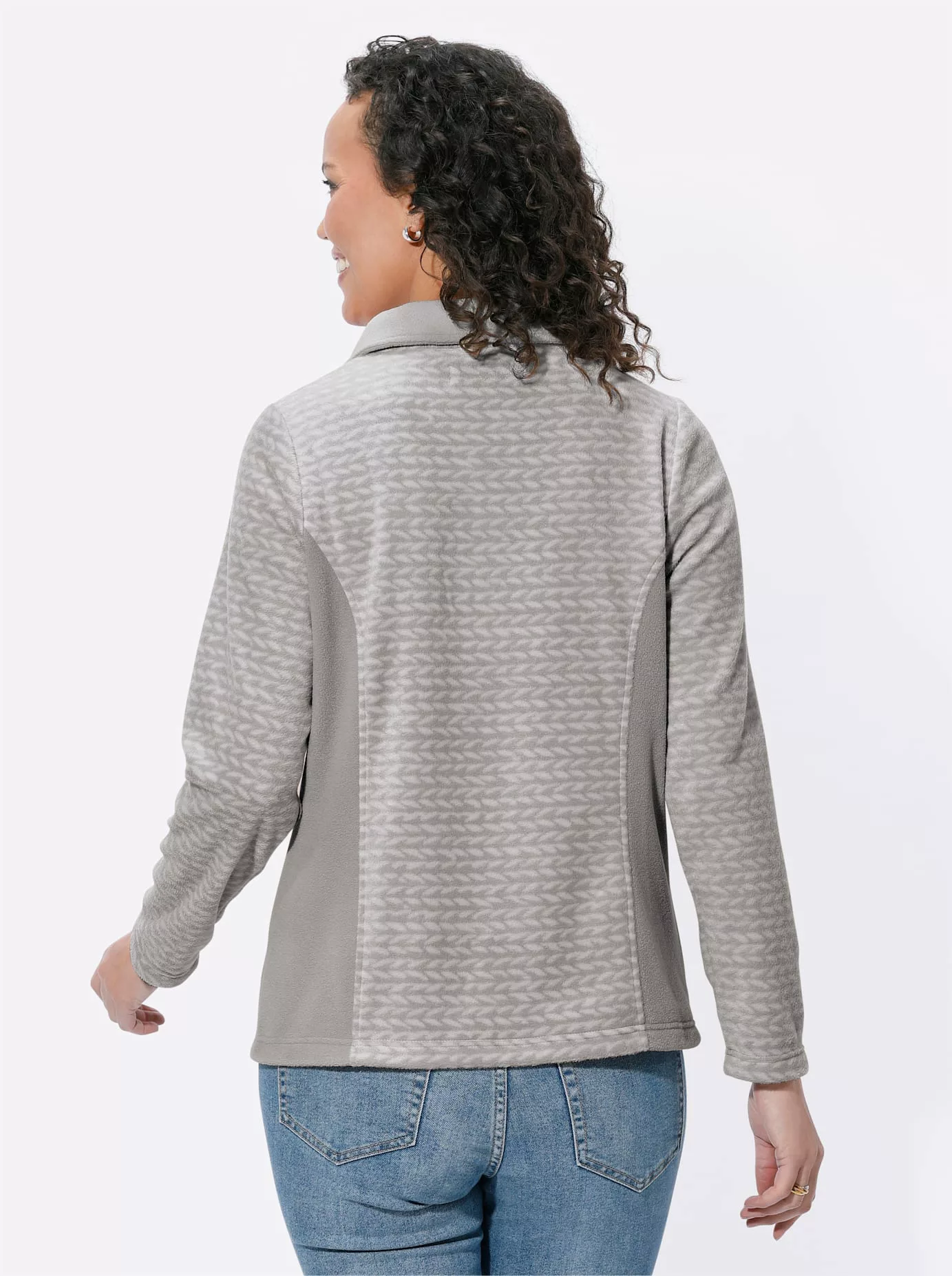Casual Looks Fleeceshirt "Fleece-Shirt", (1 tlg.) günstig online kaufen