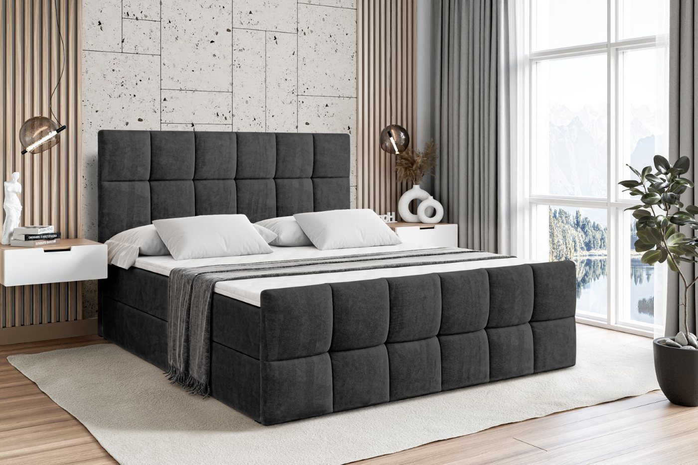 ALTDECOR Boxspringbett RICAR-Z günstig online kaufen