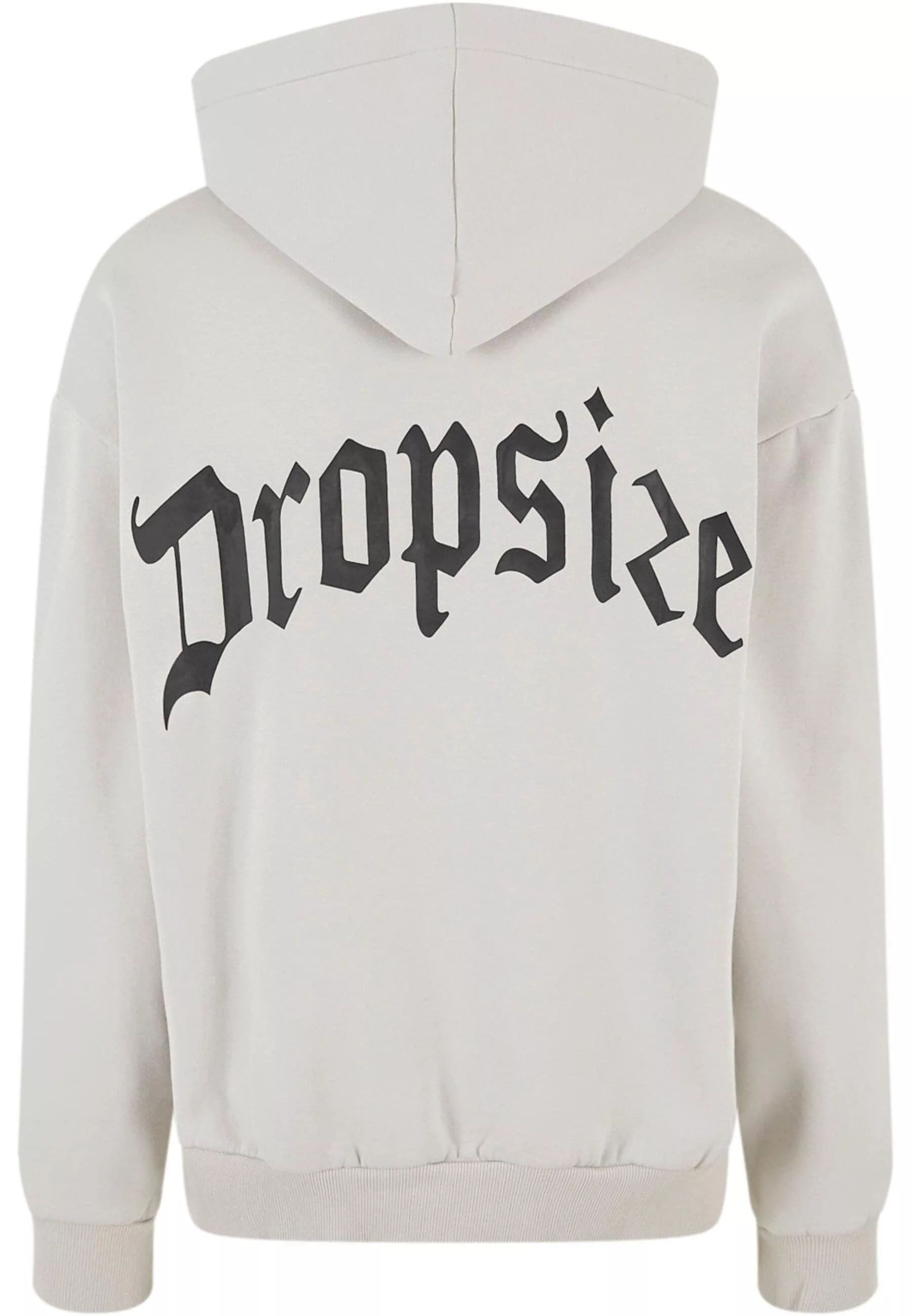 Dropsize Kapuzensweatshirt "Dropsize Herren Heavy Oversize Puffer Logo Back günstig online kaufen