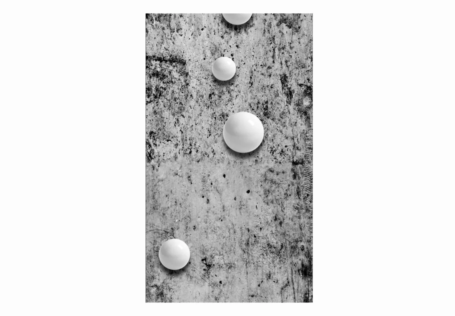 Fototapete - Pearls On Concrete günstig online kaufen