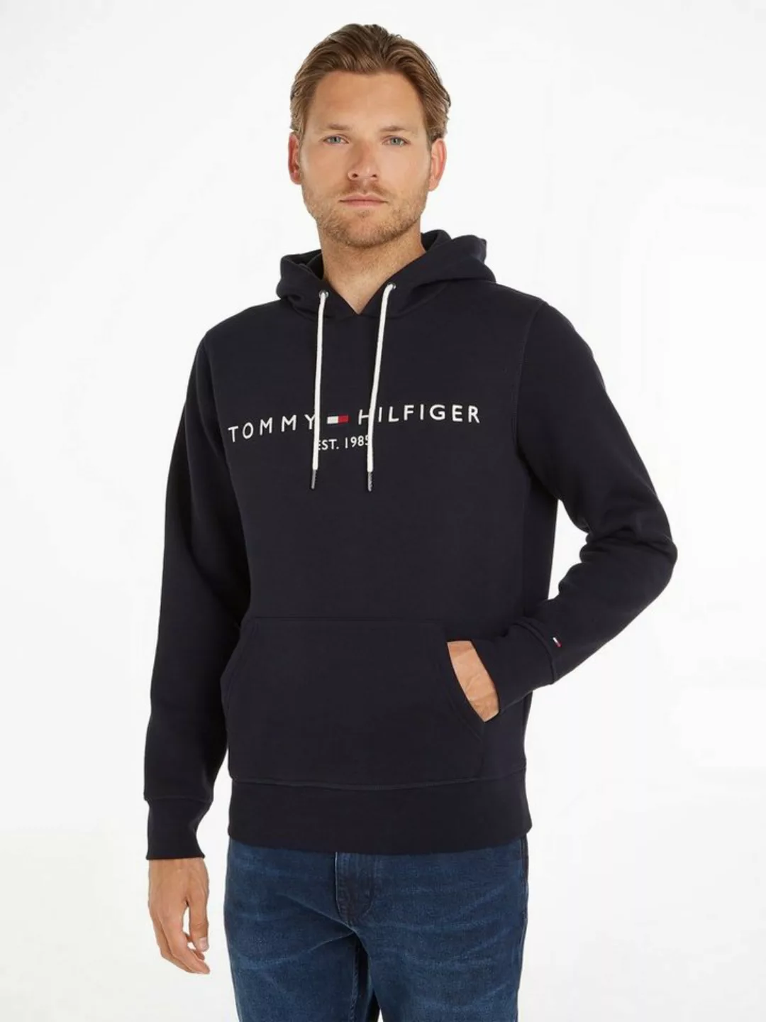 Tommy Hilfiger Kapuzensweatshirt TOMMY LOGO HOODY günstig online kaufen