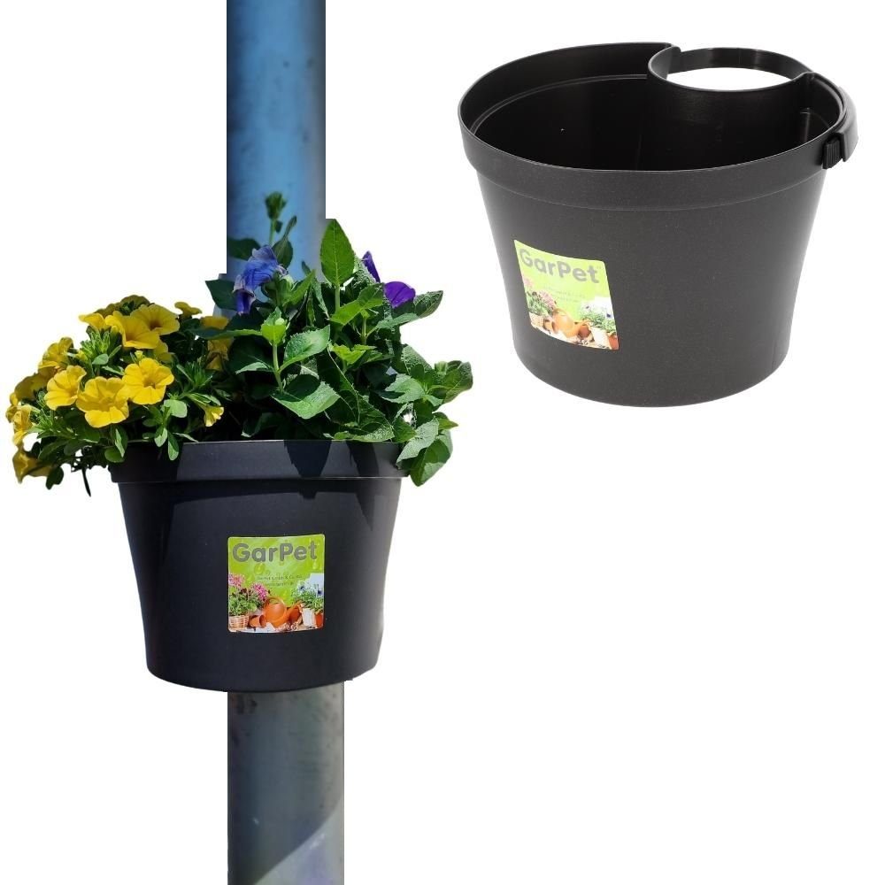 GarPet Blumentopf Blumentopf für Regenrohr Regenrinne günstig online kaufen