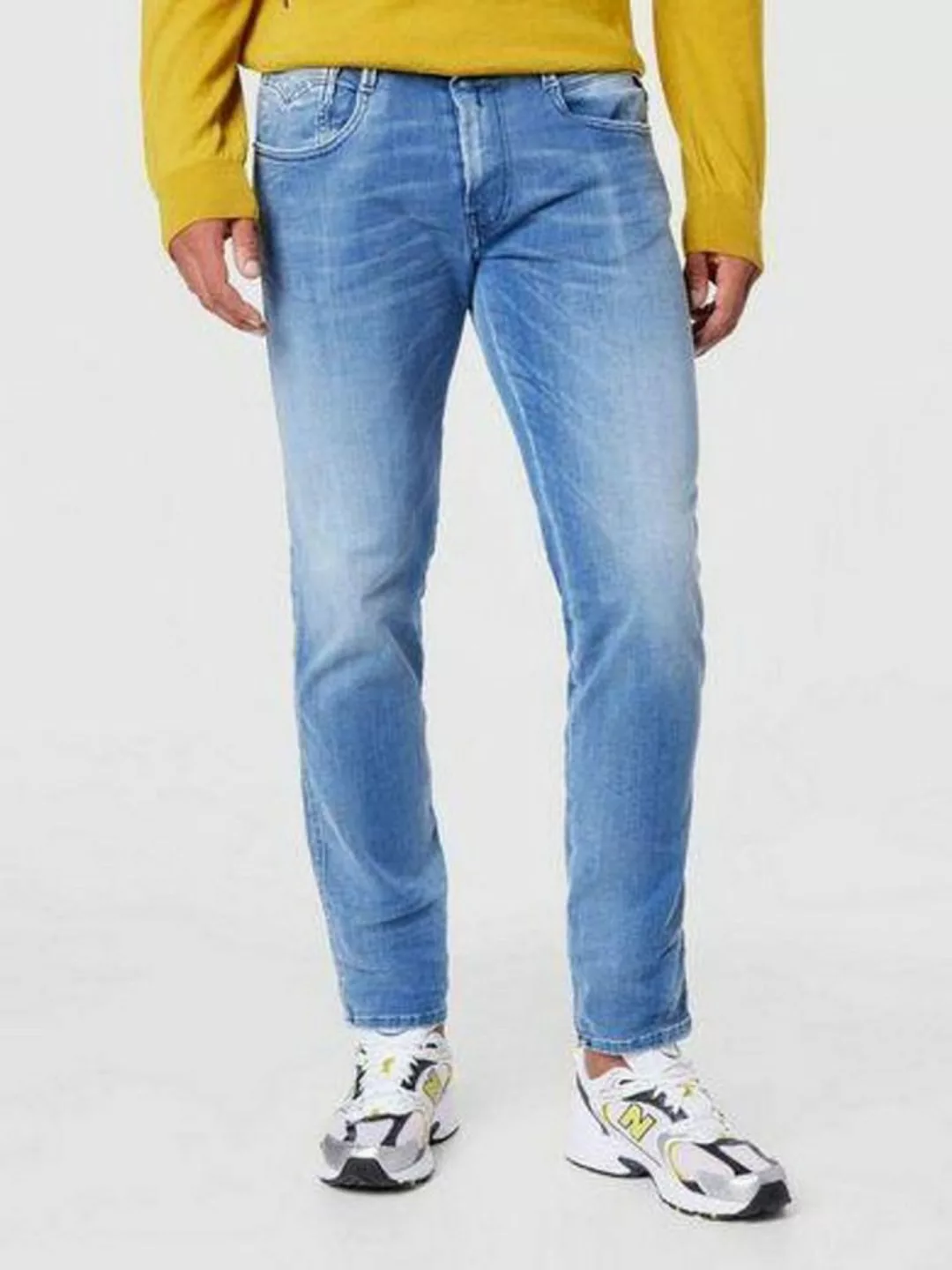 Replay Slim-fit-Jeans Replay Herren Jeans - Slim Fit günstig online kaufen