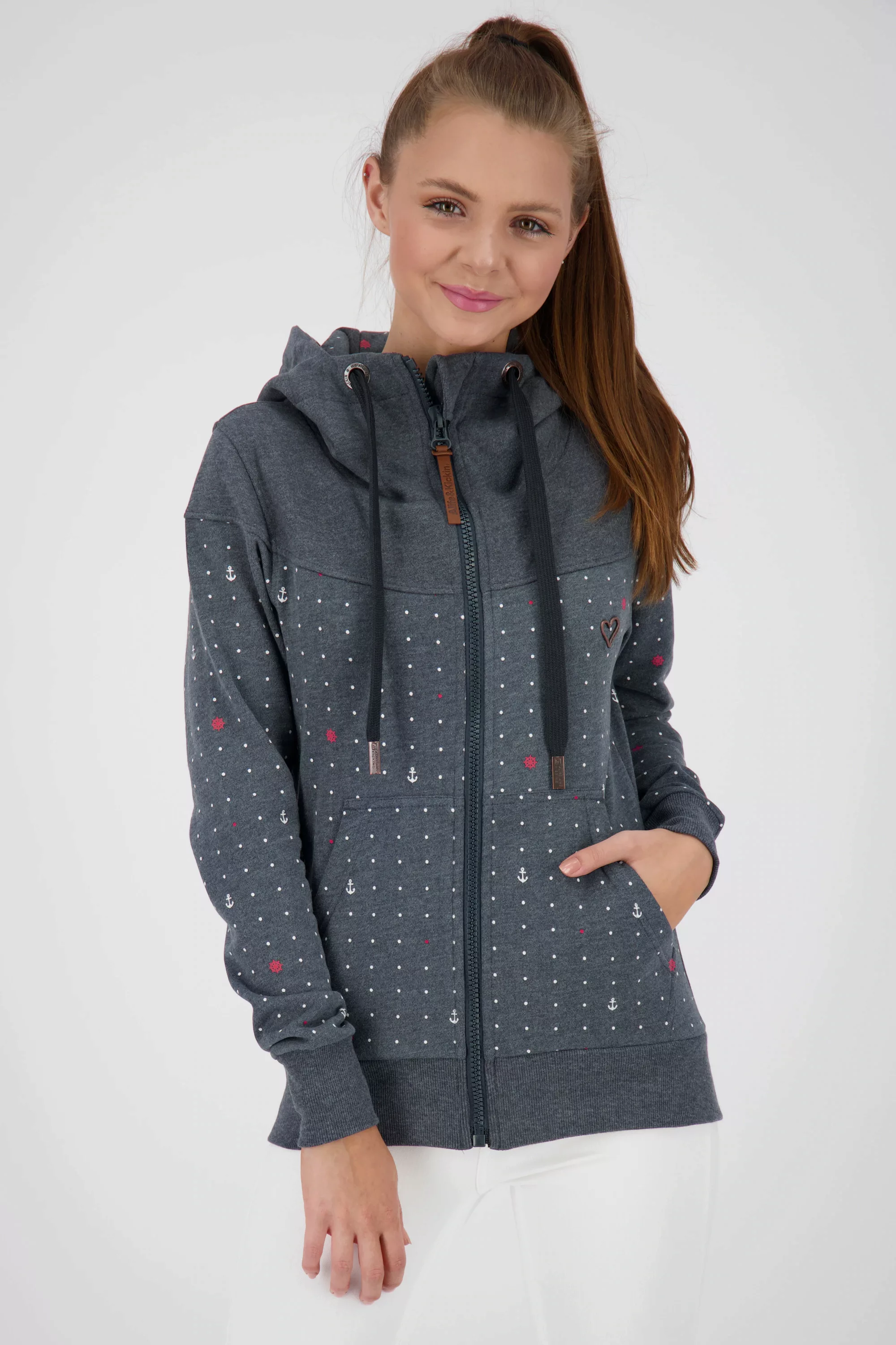 Alife & Kickin Kapuzensweatjacke "PalinaAK B Sweatjacket Damen Kapuzensweat günstig online kaufen