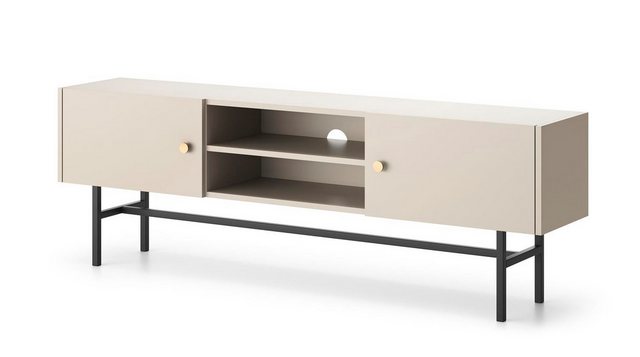 Compleo TV-Schrank DAVS Japandi Stil, Breite: 155 cm,TV-Möbel modern günstig online kaufen