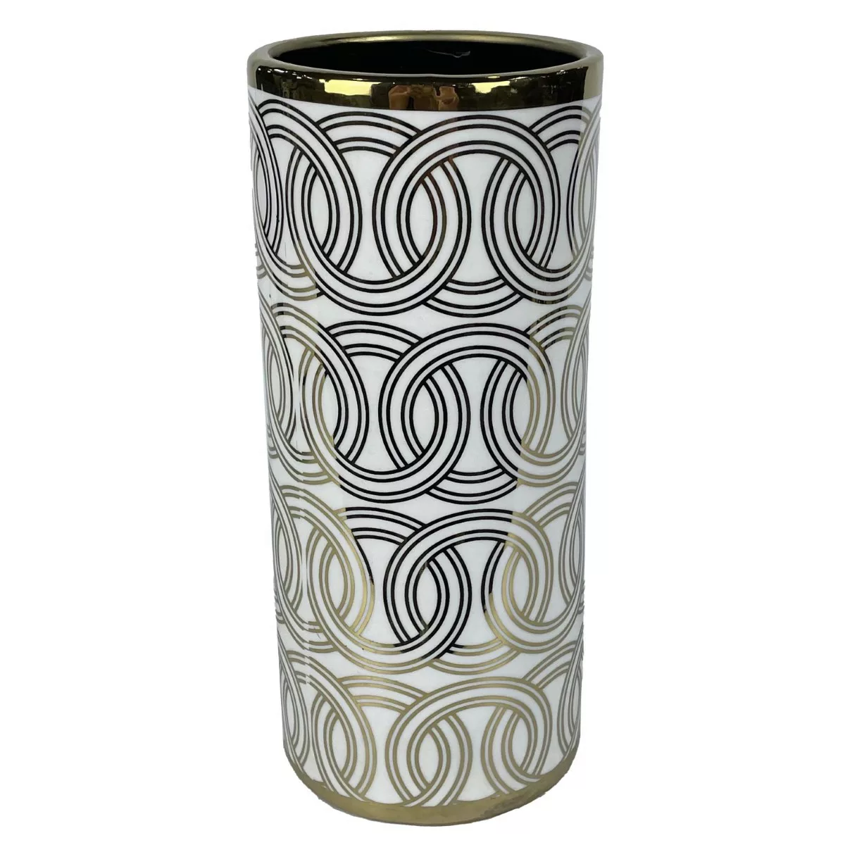 Vase Dkd Home Decor Porzellan Orientalisch (13 X 13 X 36 Cm) günstig online kaufen