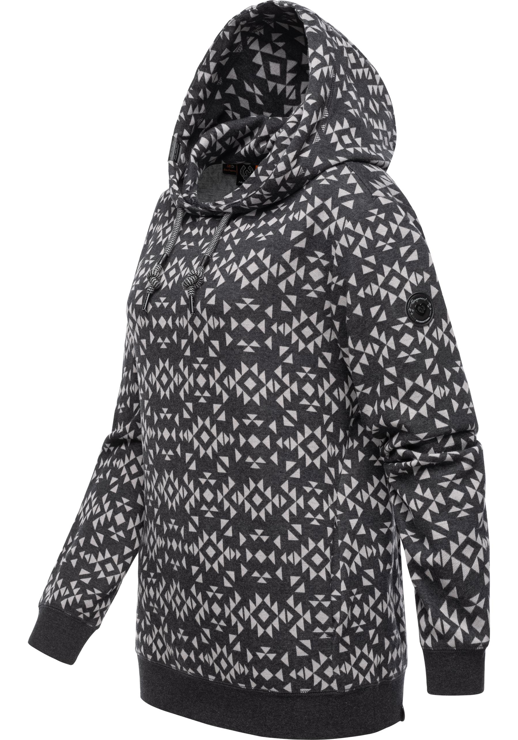 Ragwear Hoodie "Cinda", modischer Kapuzenpullover mit hohem Kragen günstig online kaufen