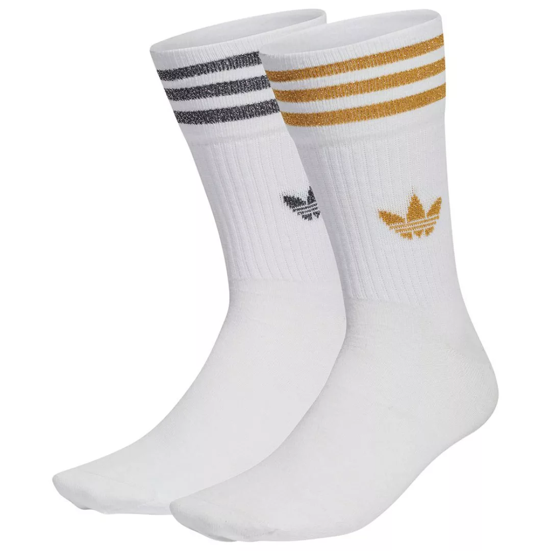 Adidas Originals Mid Cut Glt Socken EU 46-48 White / Black / Victory Gold günstig online kaufen