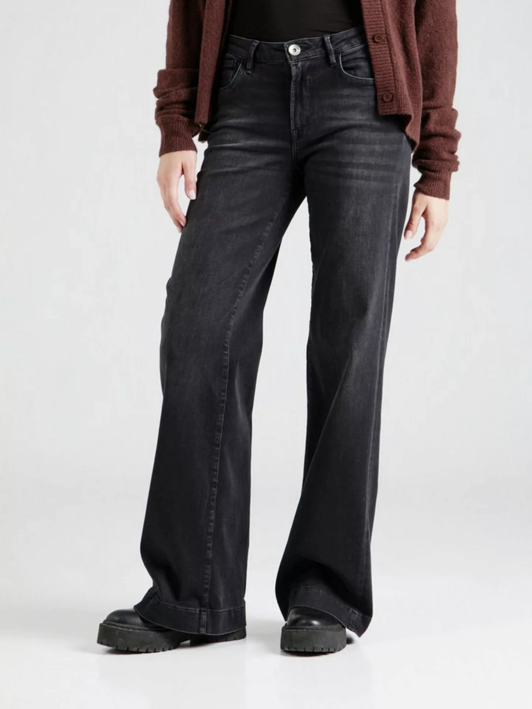 Garcia Weite Jeans (1-tlg) Plain/ohne Details günstig online kaufen