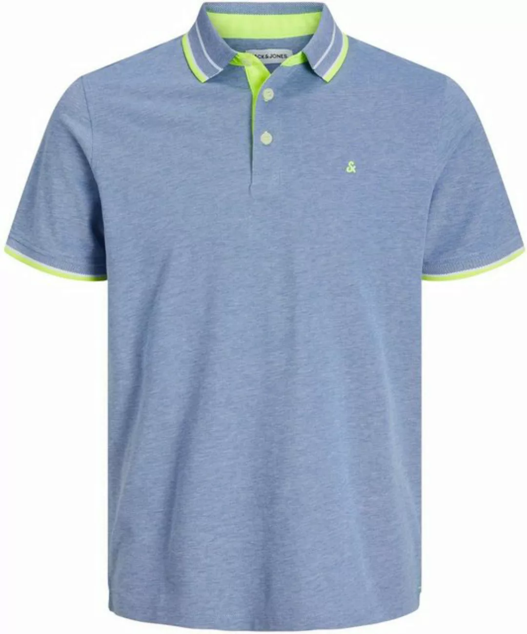 Jack & Jones Poloshirt JJEPAULOS POLO SS NOOS mit Logo Stickerei günstig online kaufen