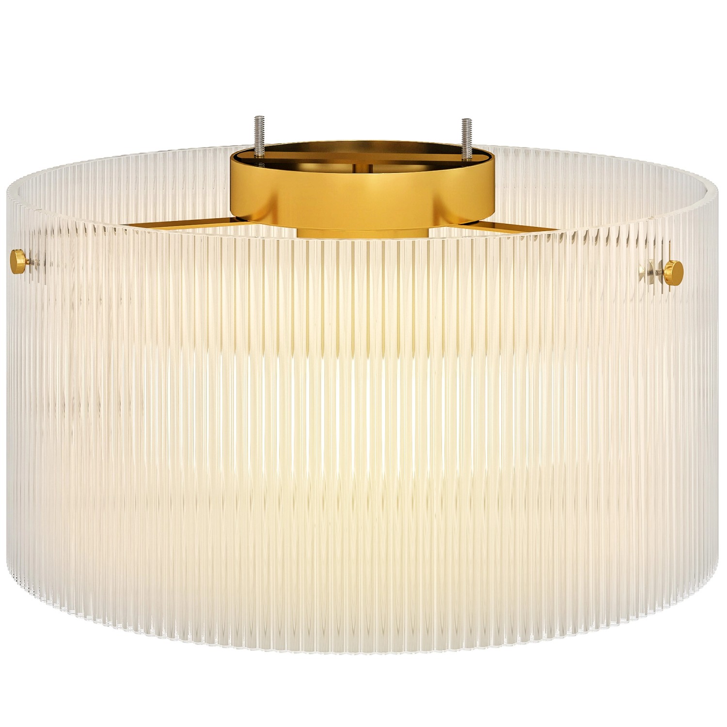 HOMCOM Deckenlampe Deckenleuchte mit E27 Fassung Runde günstig online kaufen