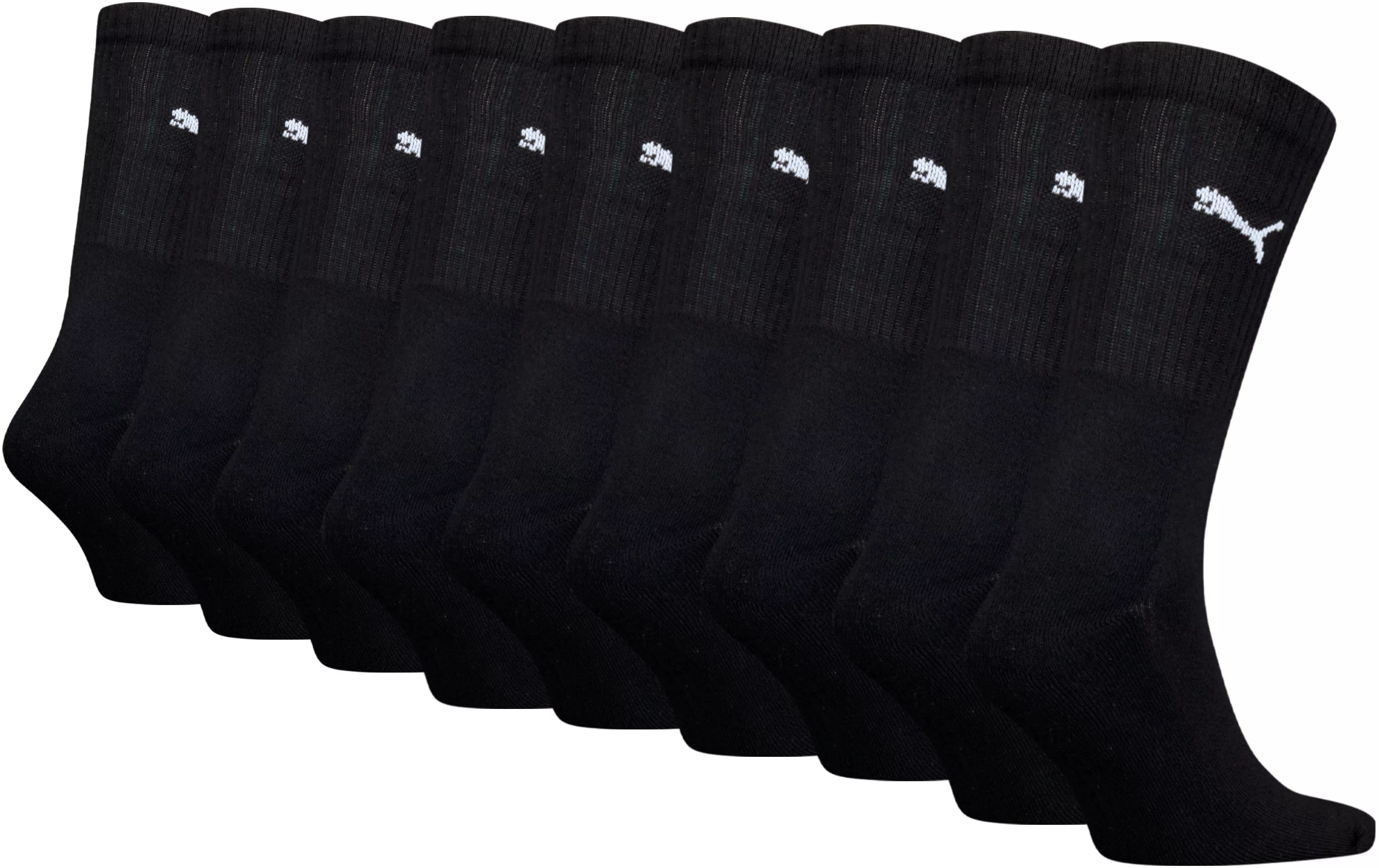 PUMA Sportsocken, (9 Paar), mit klassischer Rippe günstig online kaufen