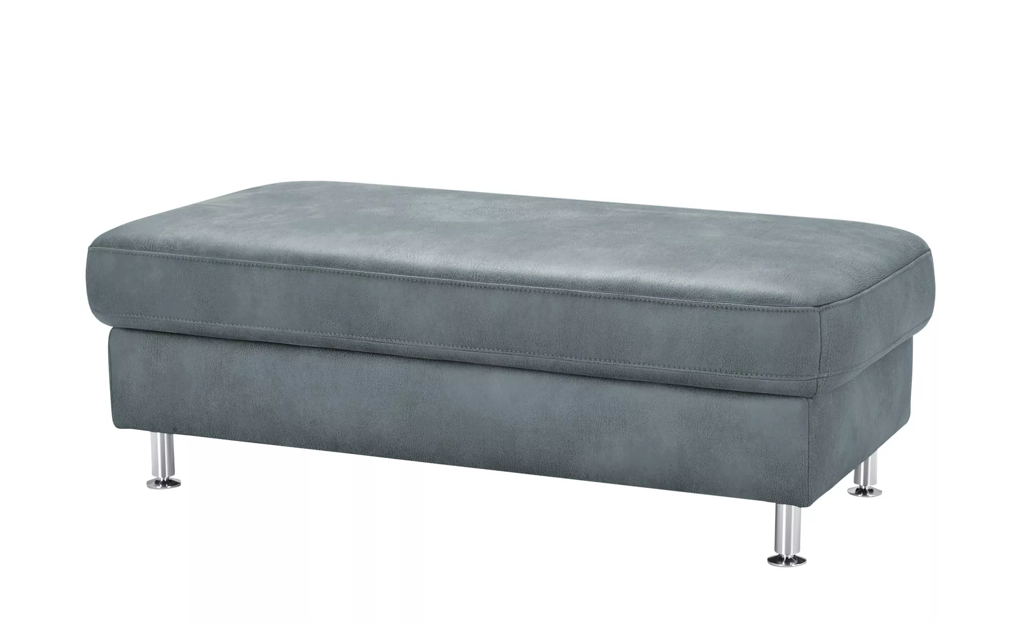 Mein Sofa bold XXL Hocker  Veit ¦ blau ¦ Maße (cm): B: 130 H: 46 T: 65 Pols günstig online kaufen