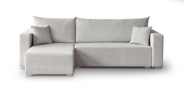 Beautysofa Ecksofa Moderne stilvolle kompakte Ecke für Wohnzimmer Hamilton, günstig online kaufen