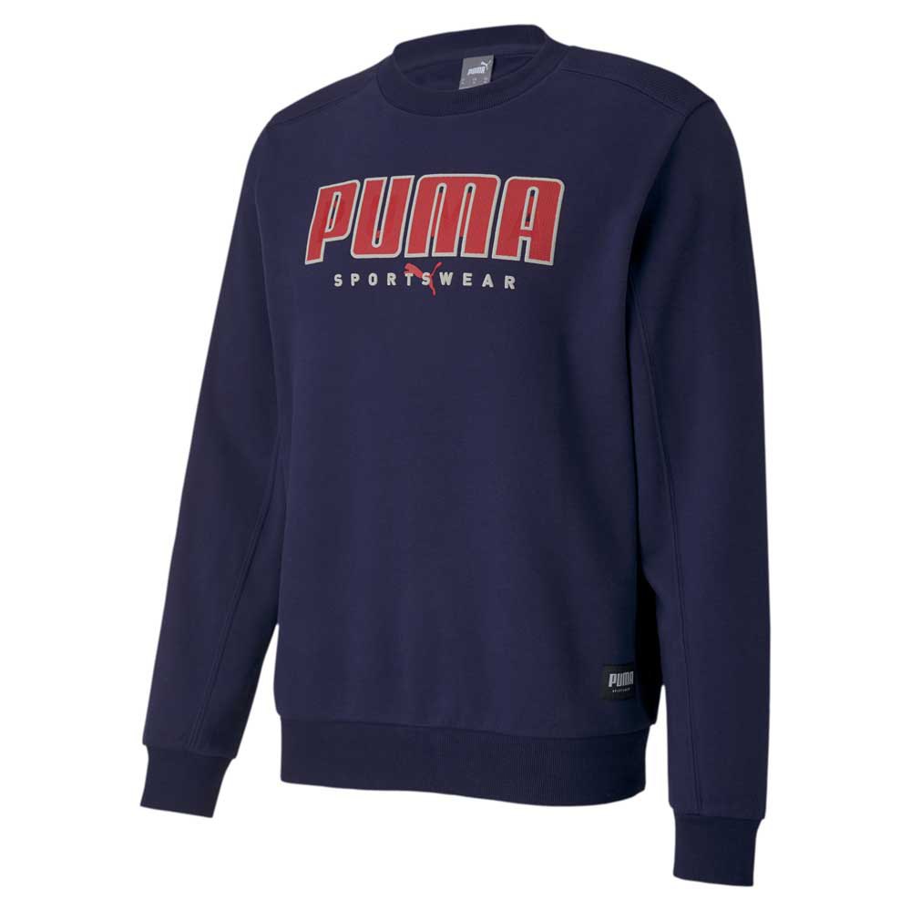 Puma Athletics Crew Sweatshirt S Peacoat günstig online kaufen