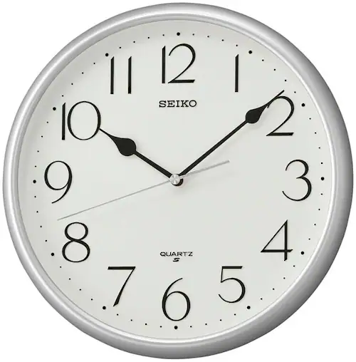 Seiko Wanduhr (Quarzuhr, Wohnzimmer, Esszimmer, Arbeitszimmer, günstig online kaufen