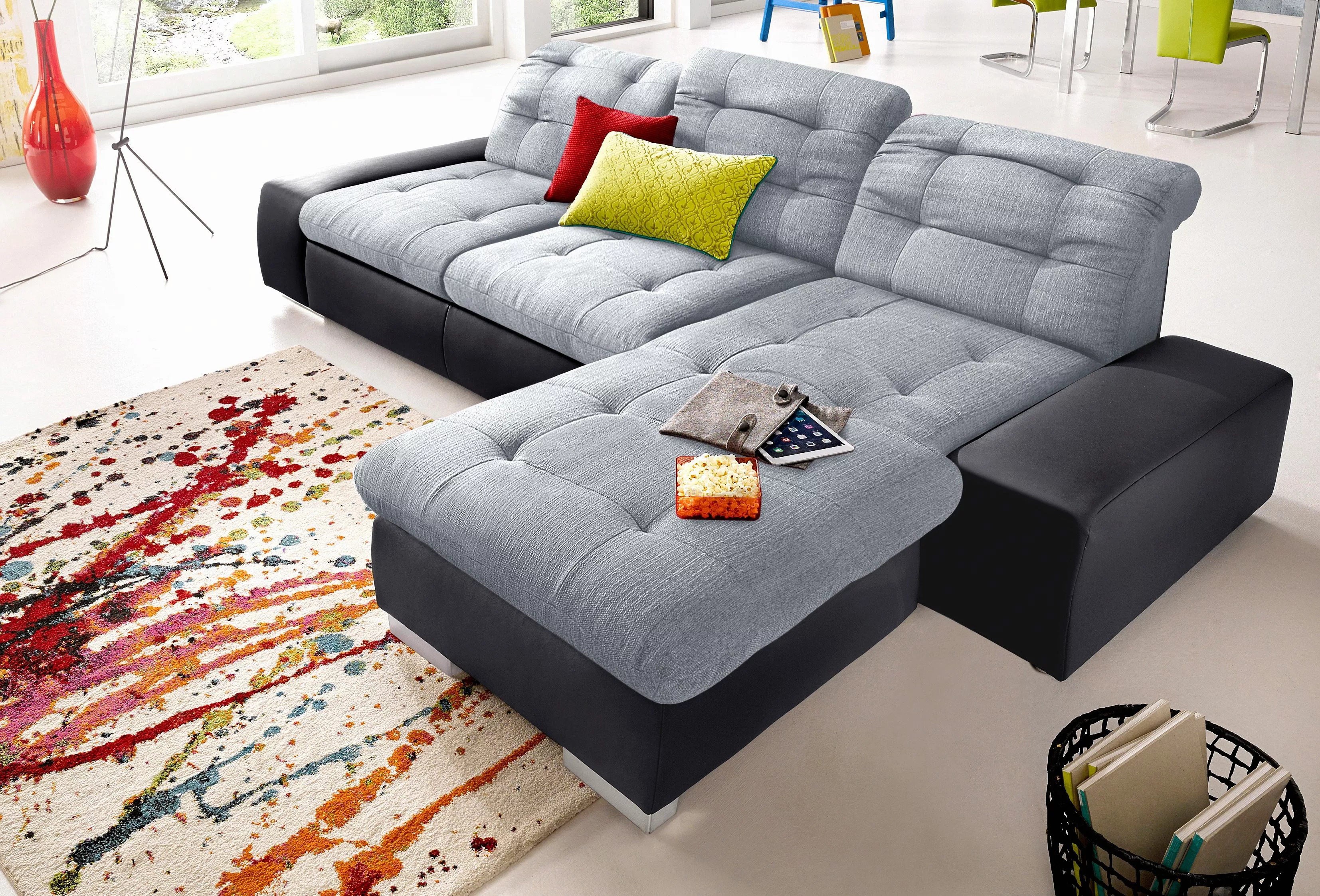 sit&more Ecksofa "Palomino L-Form", wahlweise XL oder XXL und mit Bettfunkt günstig online kaufen