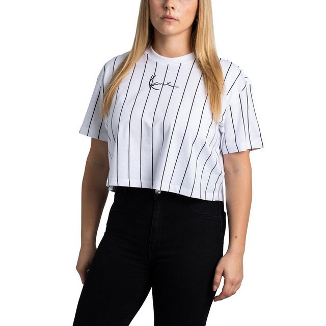 Karl Kani Crop-Top Karl Kani Small Signature Essentials Pinstripe Crop Tee günstig online kaufen