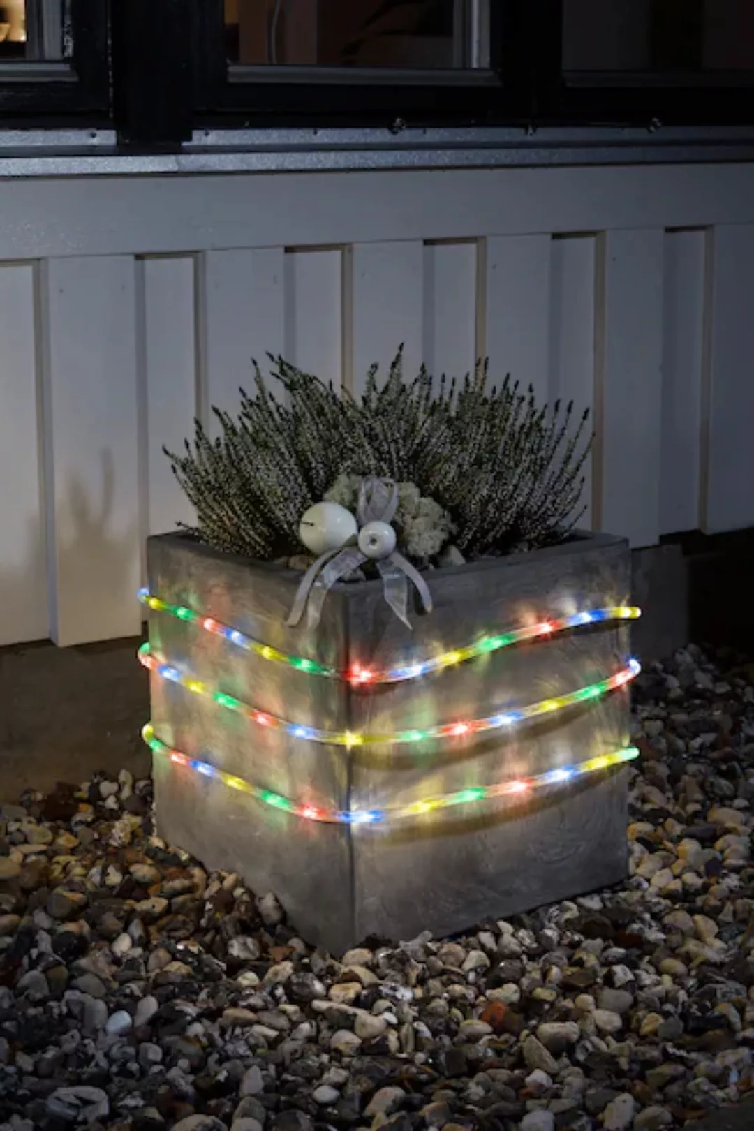KONSTSMIDE LED-Lichterschlauch »Weihnachtsdeko aussen«, 96 St.-flammig günstig online kaufen