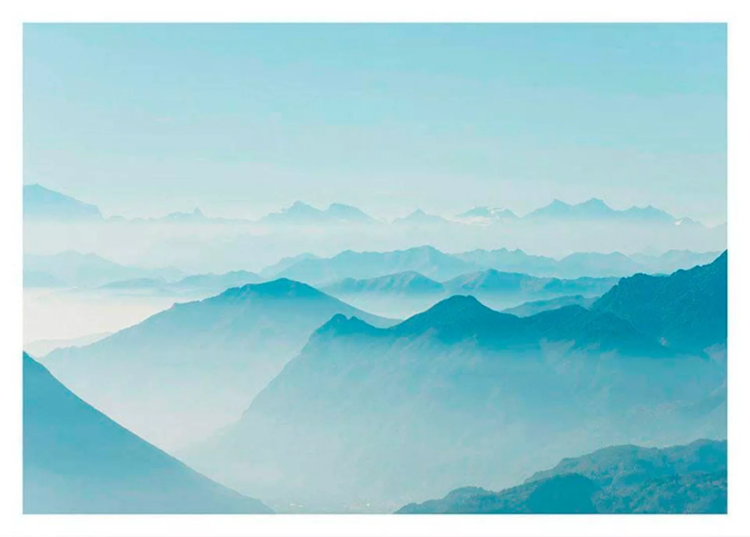 Komar Poster »Mountains View«, Natur, (1 St.) günstig online kaufen