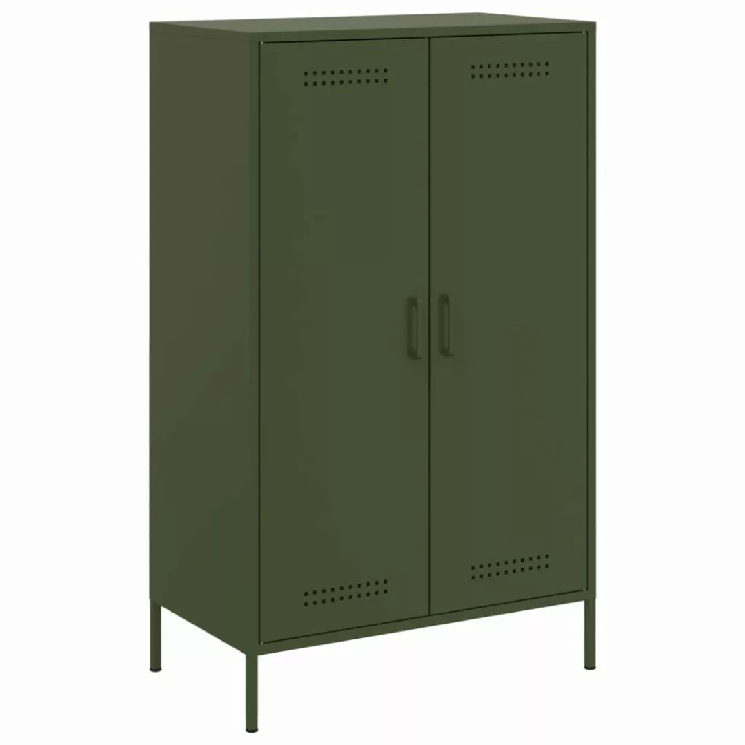 vidaXL Highboard Highboard Olivgrün 68x39x113 cm günstig online kaufen