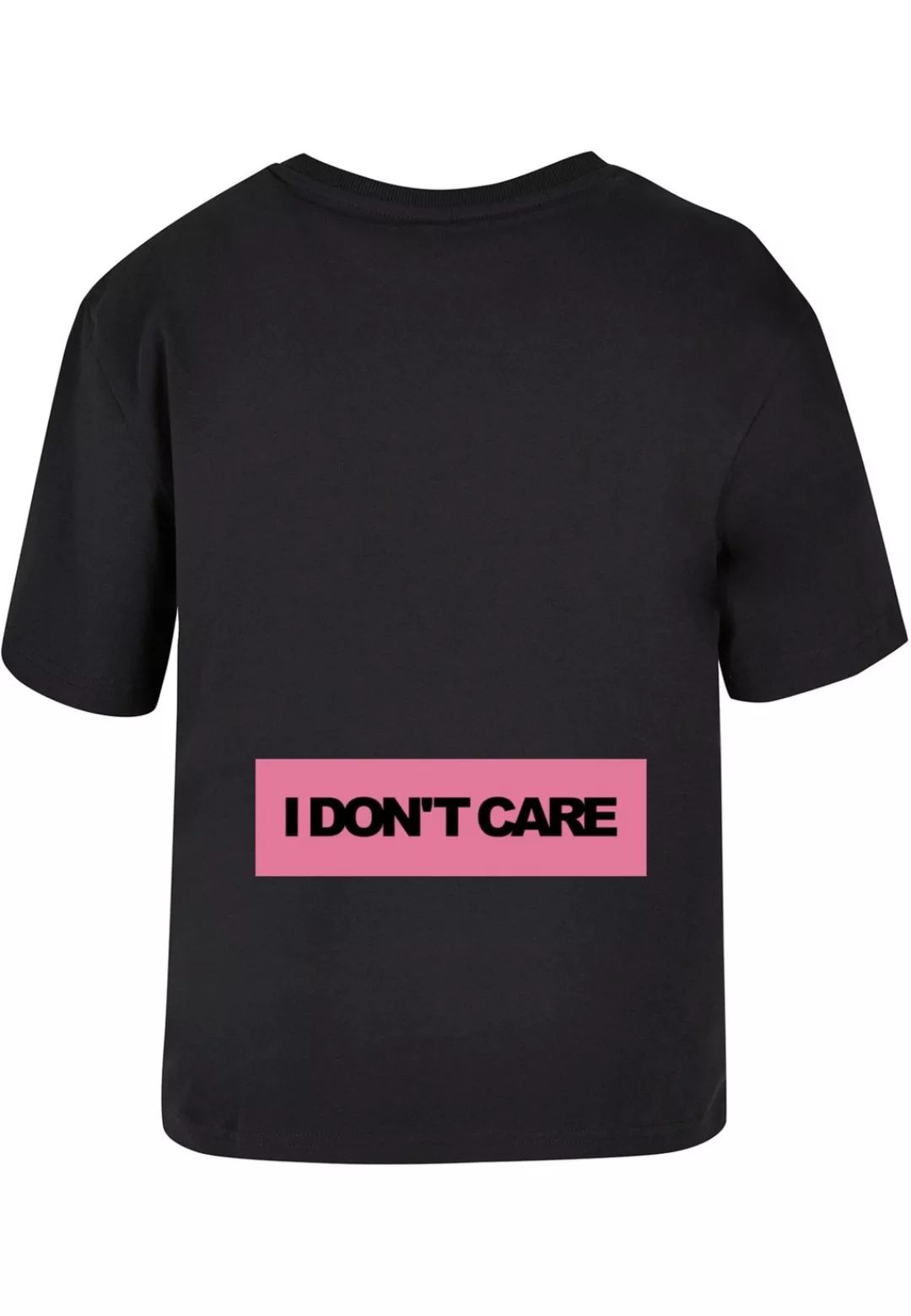Miss Tee T-Shirt "Miss Tee Damen I Dont Care Tee", (1 tlg.) günstig online kaufen