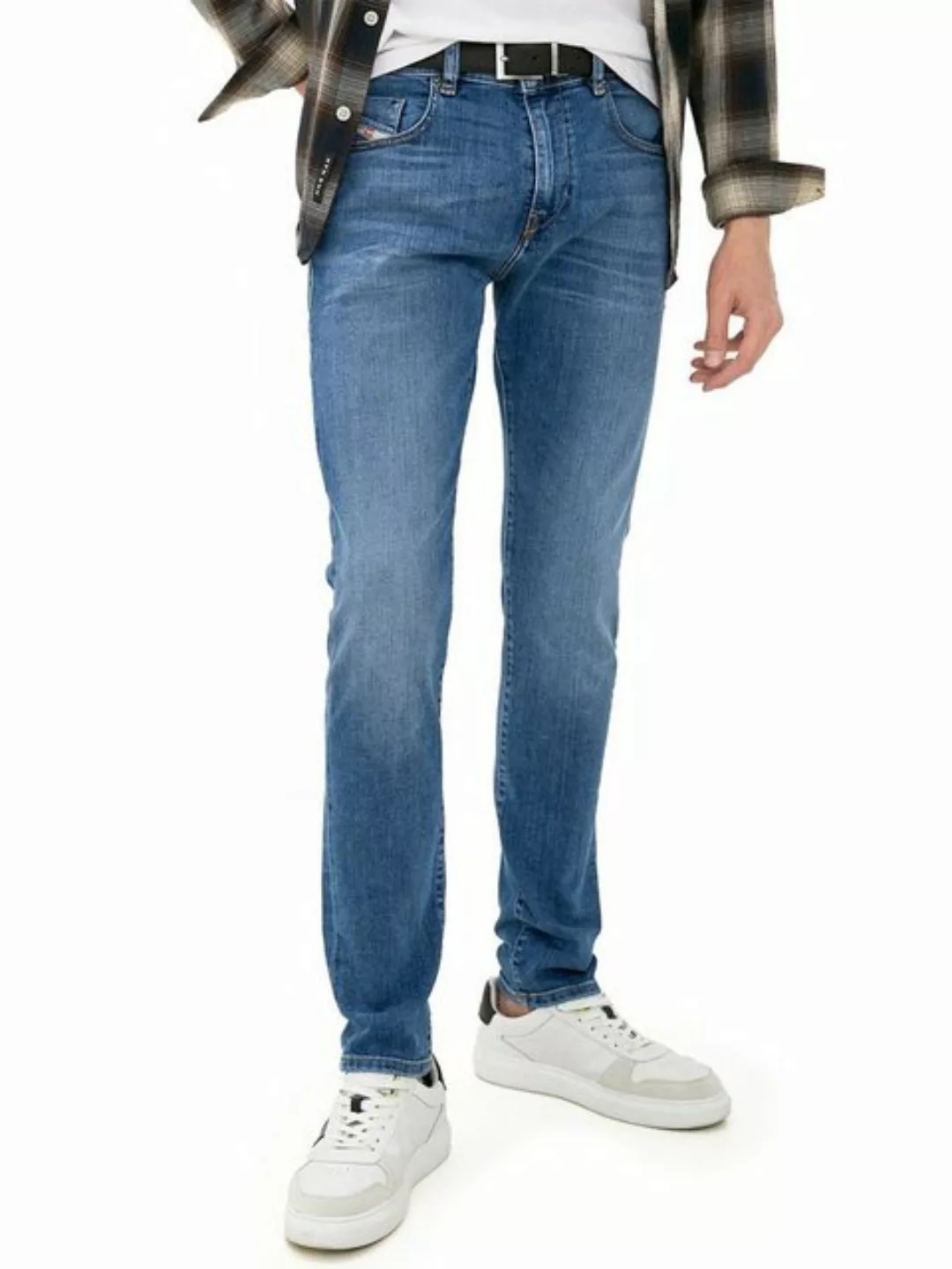 Diesel Slim-fit-Jeans Stretch Hose - D-Strukt 09D47 günstig online kaufen