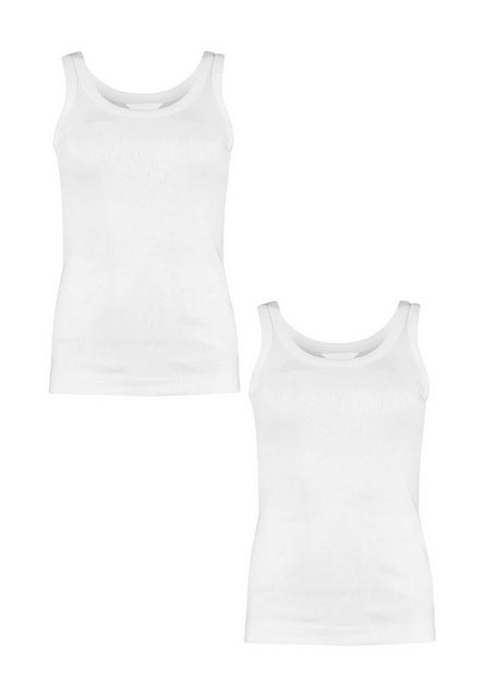 HaILY’S Shirttop Top 2er-Set Ärmellos Weich Rundhals Normale Passform (2-tl günstig online kaufen