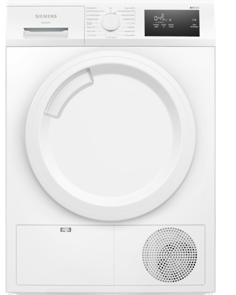 SIEMENS Wärmepumpentrockner »WT43H003«, iQ300, 7 kg günstig online kaufen