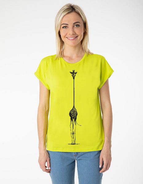 Damen T-shirt Aus Eukalyptus Faser "Laura" | Giraffe günstig online kaufen