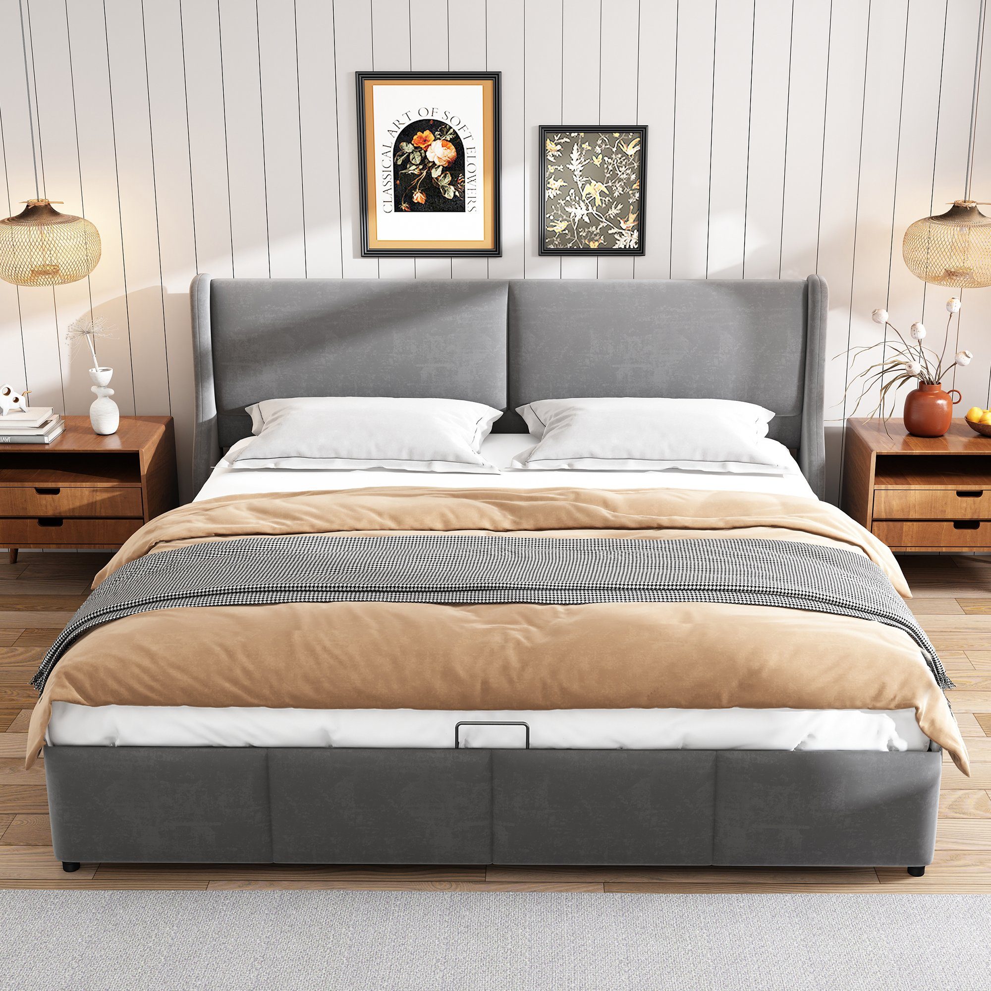 HAUSS SPOLE Polsterbett Doppelbett Polsterbett Funktionsbett günstig online kaufen