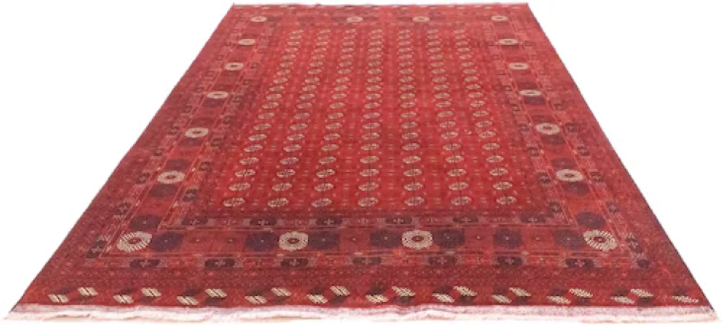morgenland Wollteppich »Buchara Teppich handgeknüpft dunkelrot«, rechteckig günstig online kaufen