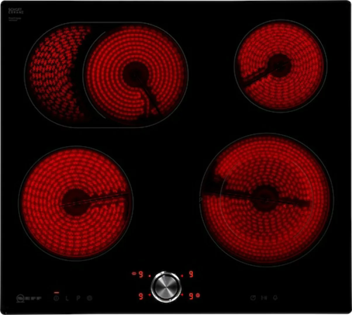 NEFF Elektro-Kochfeld von SCHOTT CERAN® »T16PT76X0«, mit intuitiver Twist P günstig online kaufen