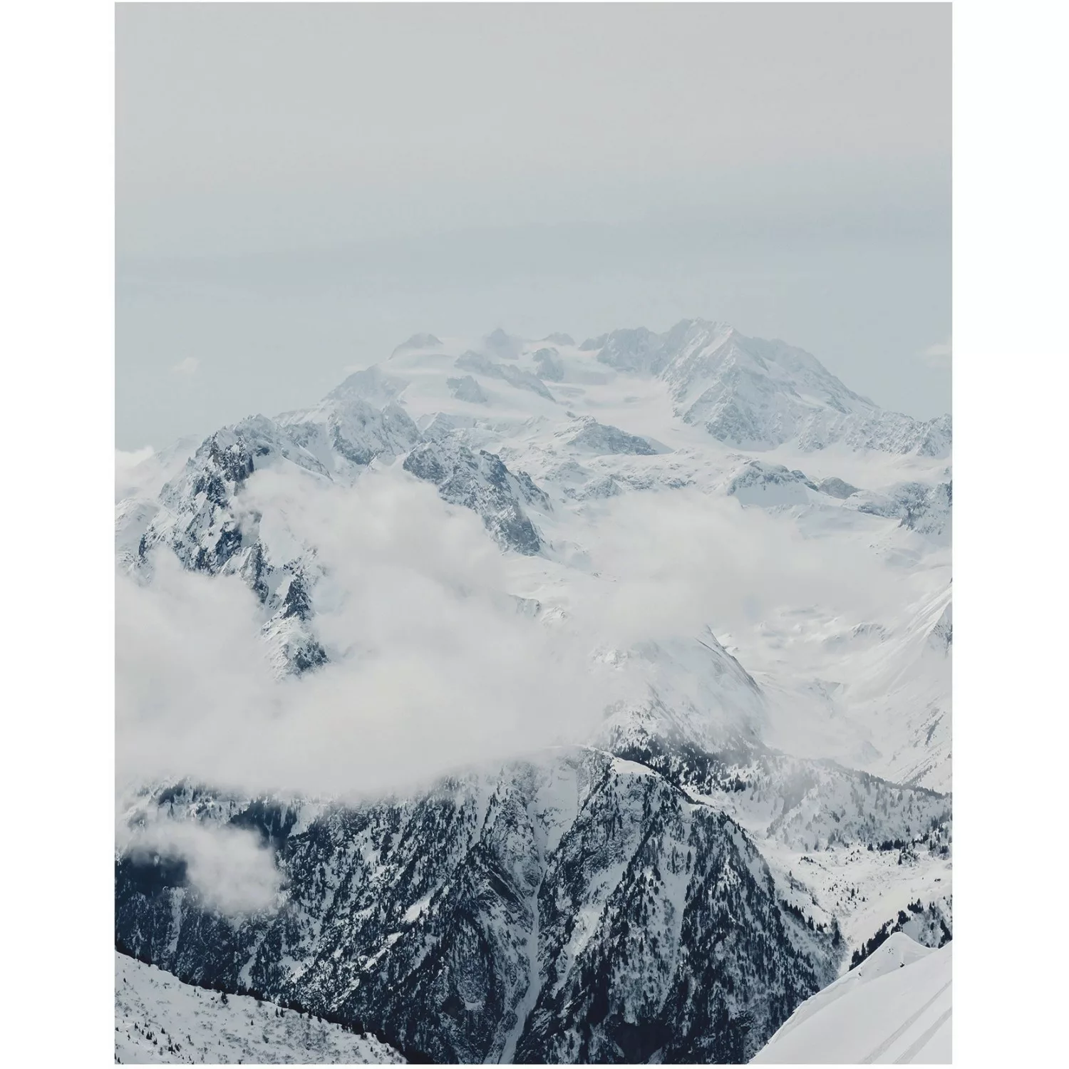 Komar Poster "Mountains Clouds", Natur, (1 St.), Kinderzimmer, Schlafzimmer günstig online kaufen