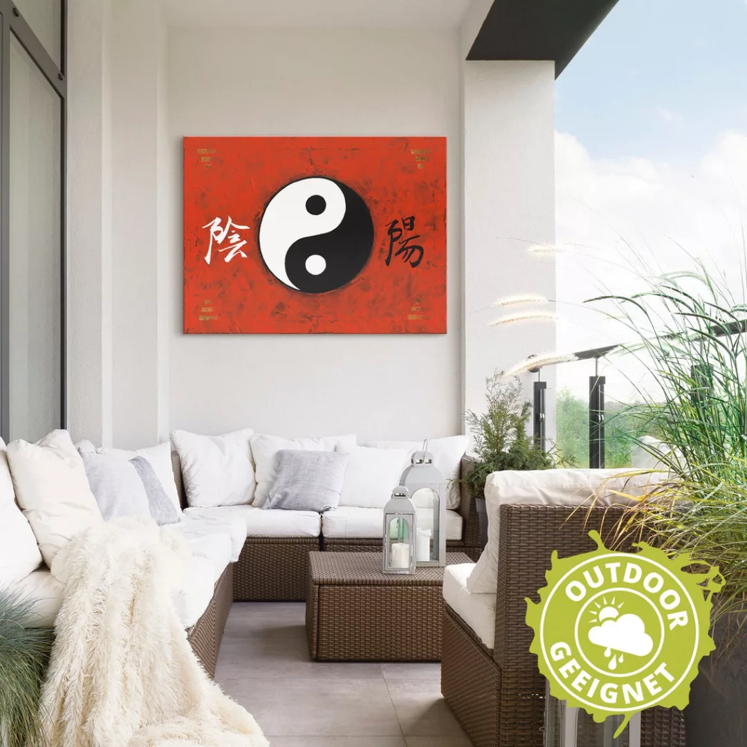 Artland Wandbild "Yin & Yang", Zeichen, (1 St.) günstig online kaufen