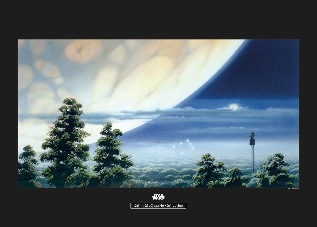 Komar Bild "Star Wars Classic RMQ Yavin Lookout", Star Wars, (1 St.), Wandb günstig online kaufen